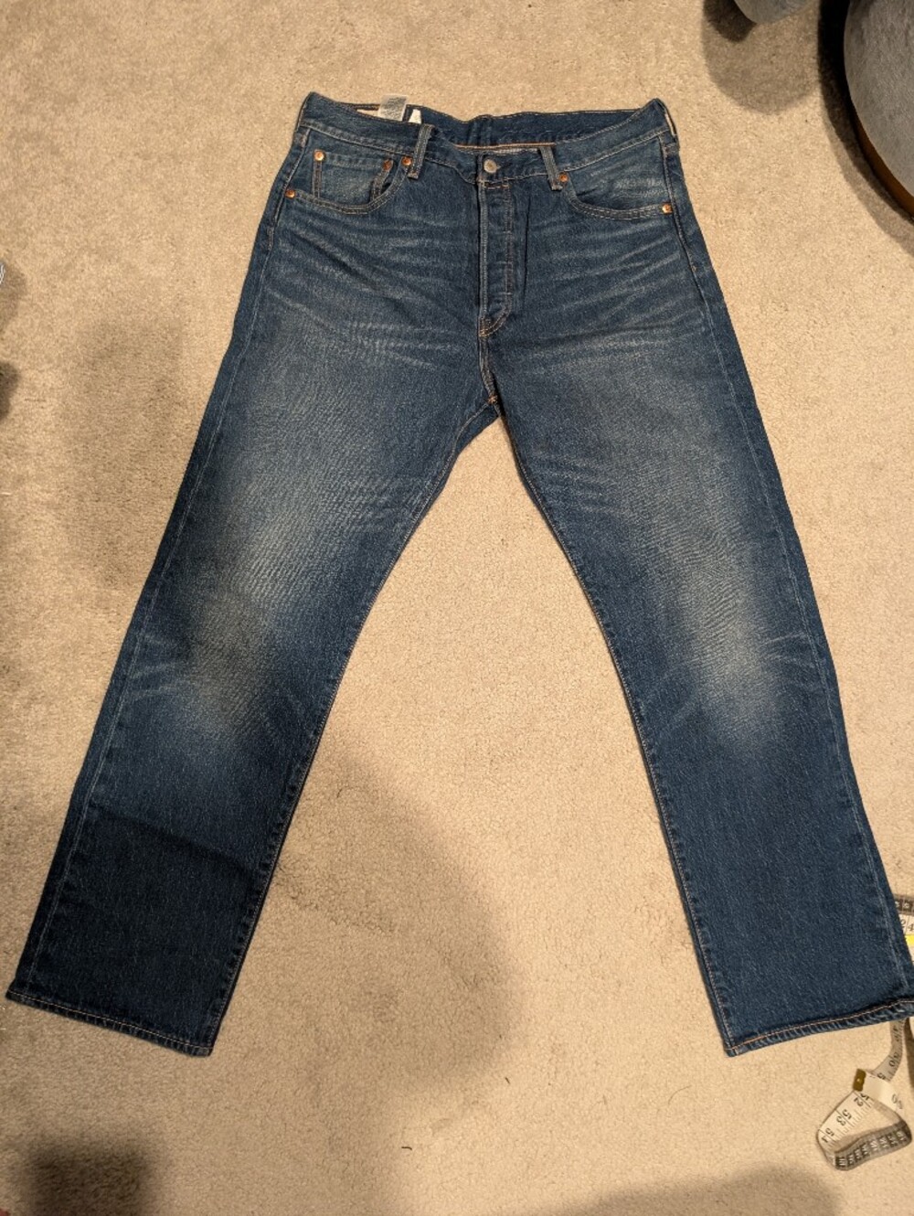Levi's Straight-Leg Classic Blues Jeans 34x30